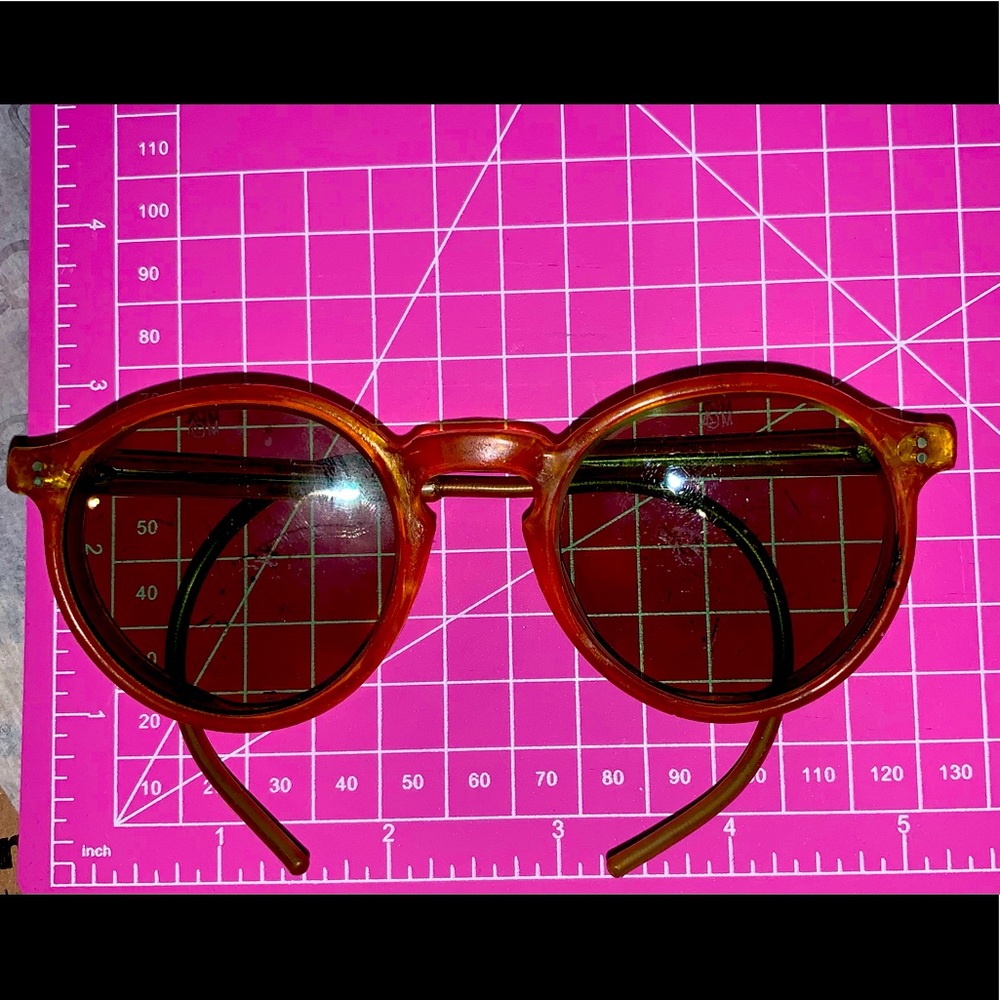 Vintage lightly tinted glasses